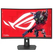Monitor Asus 80 cm (31,5) XG32WCMS 2560x1440 Curved Gaming 280Hz Fast-VA 1ms HDMI DisplayPort USB-C 15W USB-C-Out HAS  DCI-P3-95% FreeSync Premium HDR400 ROG Strix