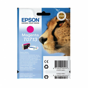 EPSON T0713 (C13T07134022), originalna kartuša, purpurna, 5,5ml, Za tiskalnik: EPSON STYLUS DX4700, EPSON STYLUS DX7000F, EPSON STYLUS D78, EPSON