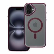 OVITEK ZA IPHONE 16 HEYCASE MAG MAGSAFE PLUM RED
