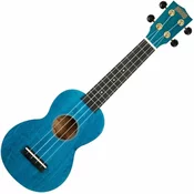 Sopranski ukulele MS1TBU Transparent Blue Mahalo