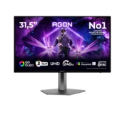 AOC Gaming 240 Hz OLED monitor 31,5 AG326UZD2, 3840×2160, 16:9, 250 cd/m2, 0,03 ms, 2× HDMI/DisplayPort/2× USB-A/USB-B