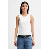 G-Star top ženski bombažen z elastanom Slim henley tank