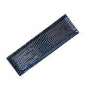 Servirni krožnik CONTOUR 33 x 10,5 cm, modra, keramika, MIJ