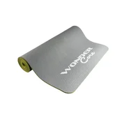 Northix Wonder Core - podloga za jogo TPE - rumena/siva