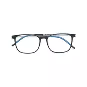 Saint Laurent Eyewear - square frame glasses - men - Black