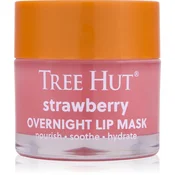 Tree Hut Strawberry Lip Mask maska za spanje za ustnice 17 g