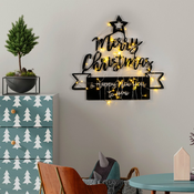 WALLXPERT Zidna dekoracija XMASBLACK 004