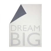 Odeja Luca 140 x 200 cm, Dream Big - bež