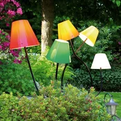 Top Light Zunanja luč Octopus Outdoor 180 cm brez senčila - Dizajn - črna - Kovina