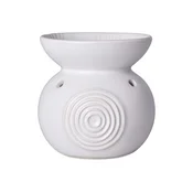 Aroma svetilka keramična bela 106X112 mm