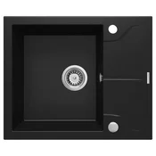 Deante ZQN N11A Granitna sudopera Andante 59/N/O, Antracit