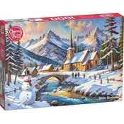 Cherry Pazzi - Puzzle Zimska čudežna dežela - 1 000 kosov