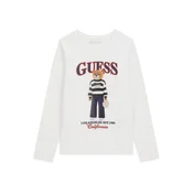 Guess Bluza J6BI12 K5793 Bela Regular Fit