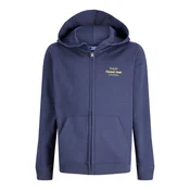 Jack & Jones Junior Jopa na zadrgo JORNORREBRO TYPO mornarska/rumena