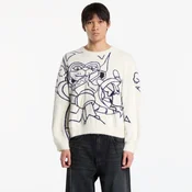 Pulover RIPNDIP Rokkunerm Mohair Sweater Bone XXL