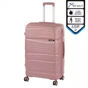 TraveLux Voyager veliki kofer tvrde ljuske 76x50x29 cm slonovaca ružicasta