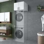 Hanah Home ormaric za kupatilo KD115, 66,6 cm, beli