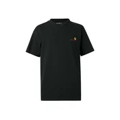 Carhartt WIP Majica American Script oranžna/vijolična/črna