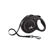 Automatska Vodilica Flexi New Classic Traka Crna - M