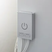 Paulmann MaxLED LED stikalo na dotik - srebro - Kovina