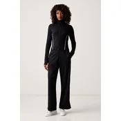 Guess Spodnji del trenirke V6BB12 K6333 Črna Regular Fit
