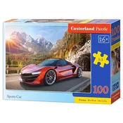 Castorland Sestavljanka športni avto 100 kosov