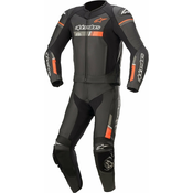 Alpinestars GP Force Chaser Leather Suit 2 Pc Black/Red Fluo 56 Dvodjelni moto kombinezon