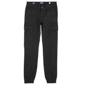 Jack & Jones Hlače cargo JPSTPAUL JJFLAKE AKM 542 NOOS JNR Črna