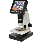 Toolcraft USB mikroskop z monitorjem s 5 megapiksli, 500x povečava