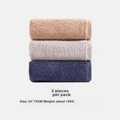 Loftex Set peškira, 34x75cm, 3 komada, Višebojni