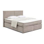 Sivorjava boxspring postelja 180x200 cm Olia Bold – Bonami Selection
