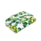 Bobono Otroški komplet posteljnine s polnilom, 2 kosa, 75x100 cm NEWBORN - evkaliptus