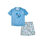 PLAYSHOES UV-zaščita UDino modra/mornarska/opal/oranžna
