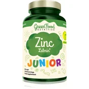 GreenFood Nutrition Junior Zinc Lalmin kapsule za podporo delovanju imunskega sistema 38.7 g