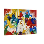 Canvas Slika na platnu Oriental, Wassily Kandinsky, Bez rama, 100 x 75 cm