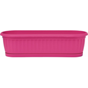 Similcotto mini skrinja s skledo - temno roza 32x11,5 cm