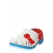 Crocs Odprti čevlji Hello Kitty, bela