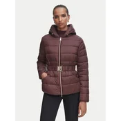 Rinascimento Zimska jakna CFC0127053003 Temno rjava Slim Fit