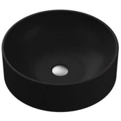Sandonna circle mat crni umivaonik