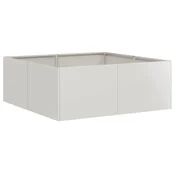 Vidaxl Sadilnik 80x80x30 cm iz nerjavečega jekla