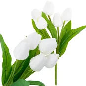 shumee CV26805-2 šopek tulipanov beli tulipani čudoviti umetni penasti tulipani LIKE life