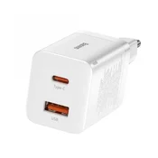 BASEUS Baseus Super Si Pro C+U 30W kucni punjac, bijeli