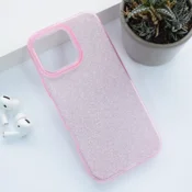 Maska Crystal Dust za iPhone 16 Pro Max pink
