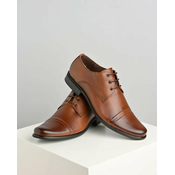 Kožne muške elegantne cipele 3870-06 braon