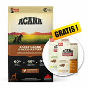 ACANA Adult Large Breed Recipe 11,4 kg + DARILO