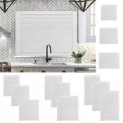 Vidaxl vidaXL Rolo vrata za omaro, 4 kosi, bela, 69 x 59,4 cm, bor