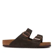Birkenstock Natikači ARIZONA SFB LEATHER Kostanjeva