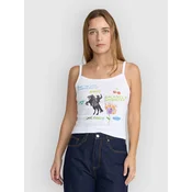 RVCA Dani Miller Strappy Tank Top white