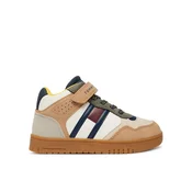 Tommy Hilfiger Superge High Top Lace-Up/Velcro Sneaker T1X9-35229-1269 S Pisana