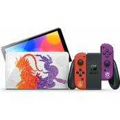 Nintendo Switch OLED Pokemon Scarlet and Violet Edition Crno-bijeli
